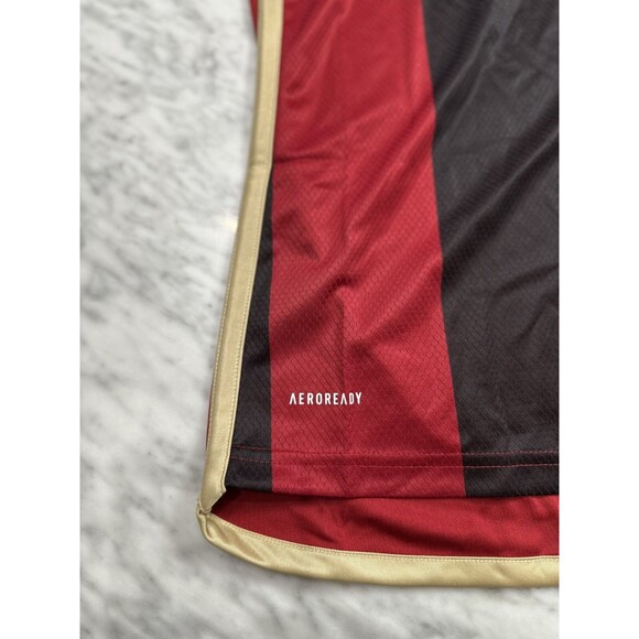 Adidas MLS Atlanta United FC Home Soccer Jersey Women's Small Red Black - Picture 5 of 7